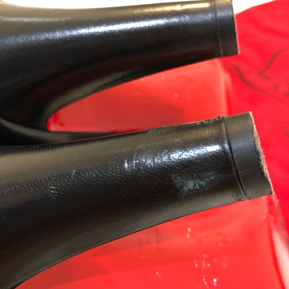 Christian Louboutin Pointipik leather half booties - Picture 6 of 6